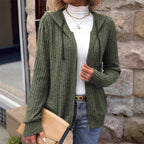 Striped Casual Sweatshirt Loose Sweater