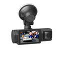 HD 1080p Driving Recorder Three-lens Same Display With Reversing Image Mobile Phone WIFI Car DVR
