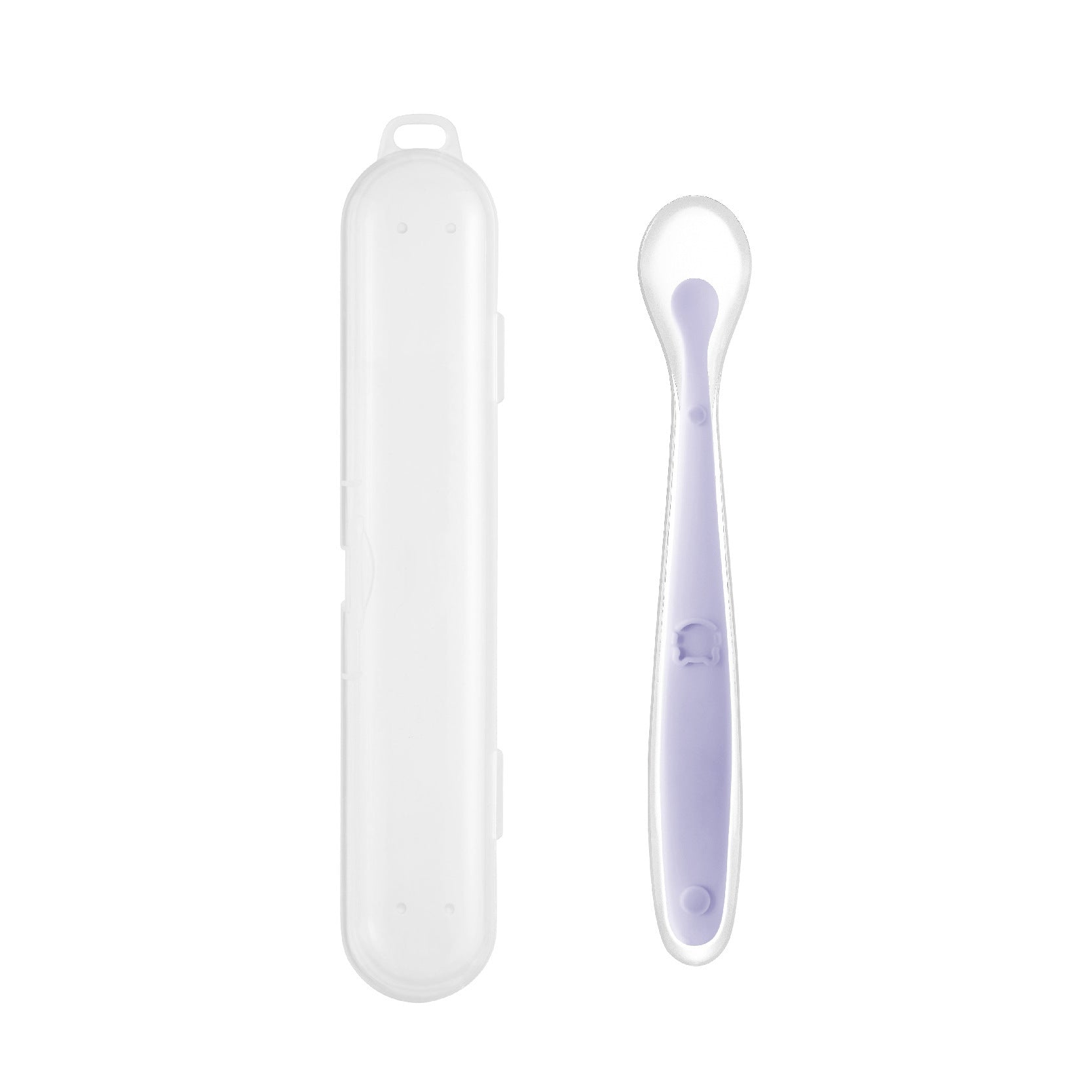 Baby Food Supplement Silicone Spoon