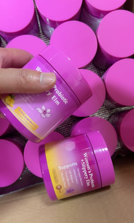 60 Pineapple Flavor Female Probiotic Gummies